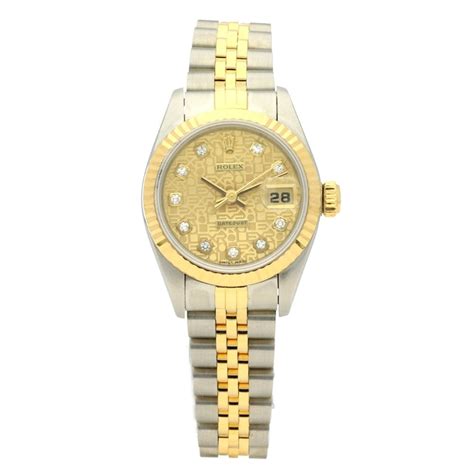 rolex datejust 69173g|Rolex Datejust 69173 ladies watch.